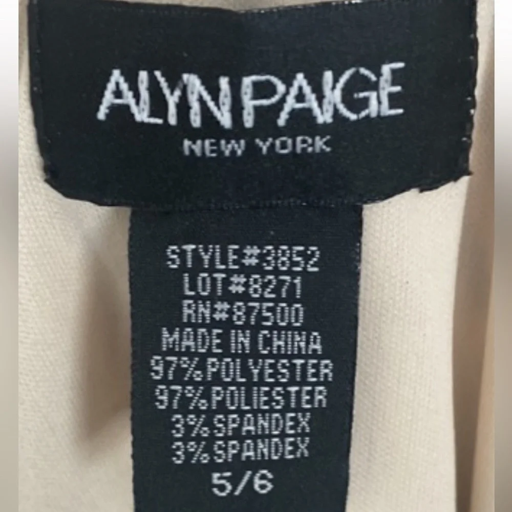 Vintage Y2K 2000s Alyn Paige Brown and White Floral Halter Mini-Midi Dress - Picture 6 of 6